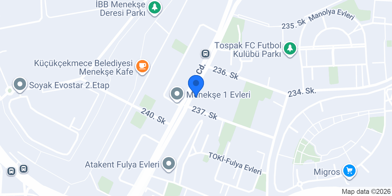 Atakent Bayan Kuaförü konumu