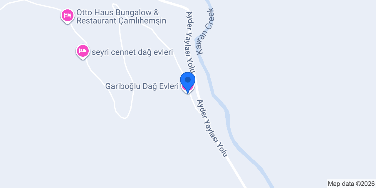 Gariboğlu Dağ Evleri konumu