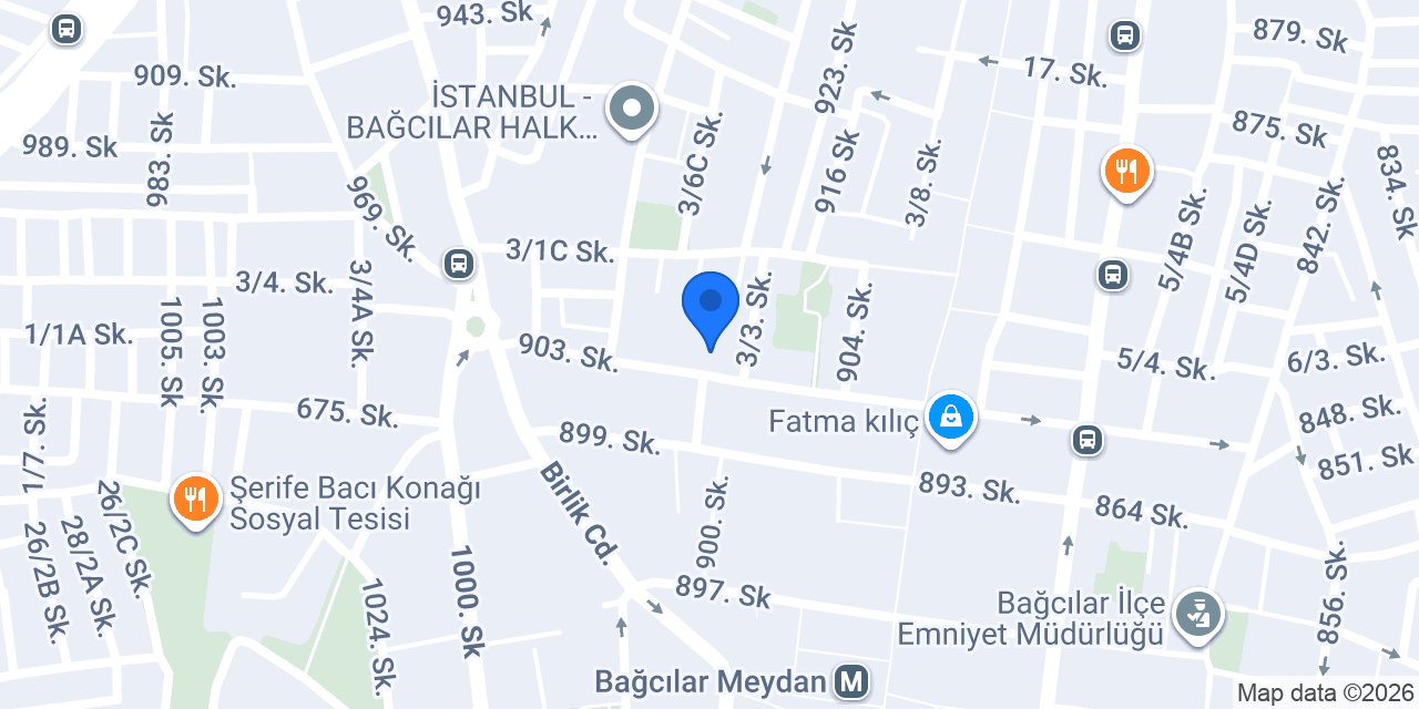Aydede Eğlence Merkezi konumu