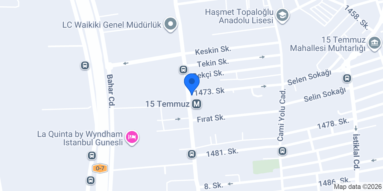 Rezidans Turizm konumu