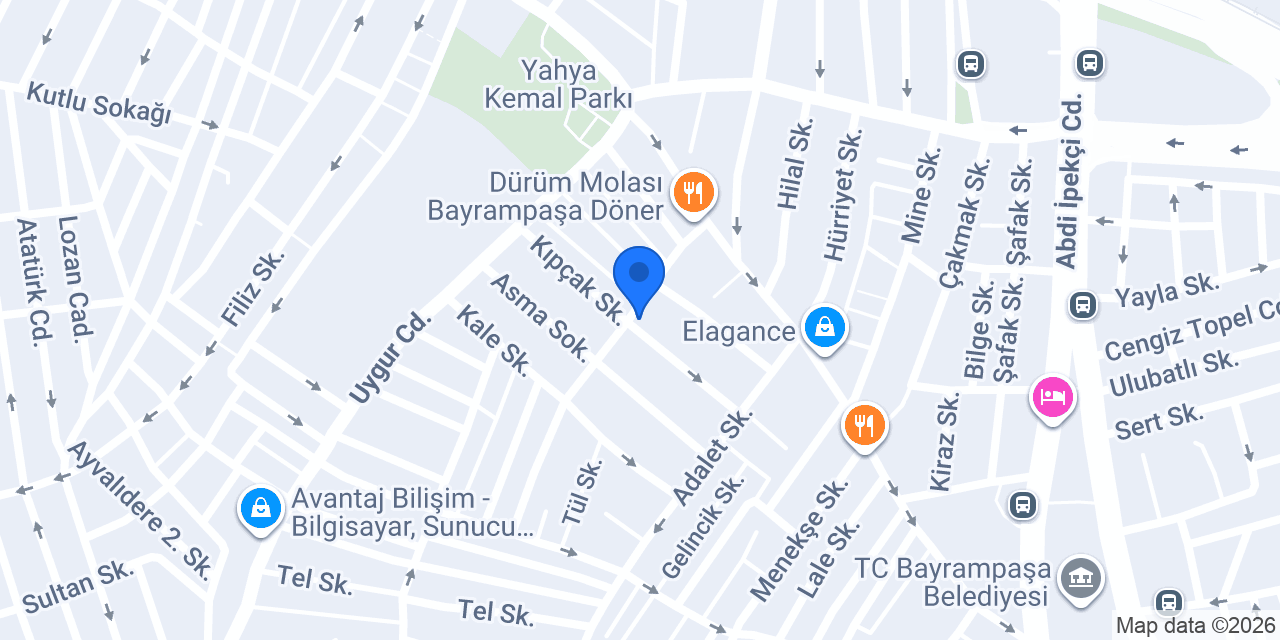 Eczane Yaprak konumu