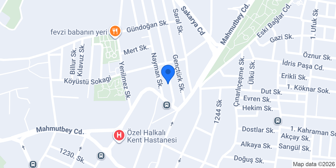 Öğreniş Sürücü Kursu konumu