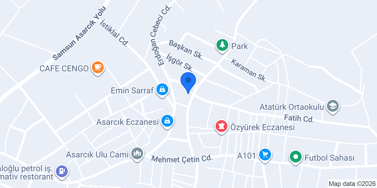 Veteriner Kliniği konumu