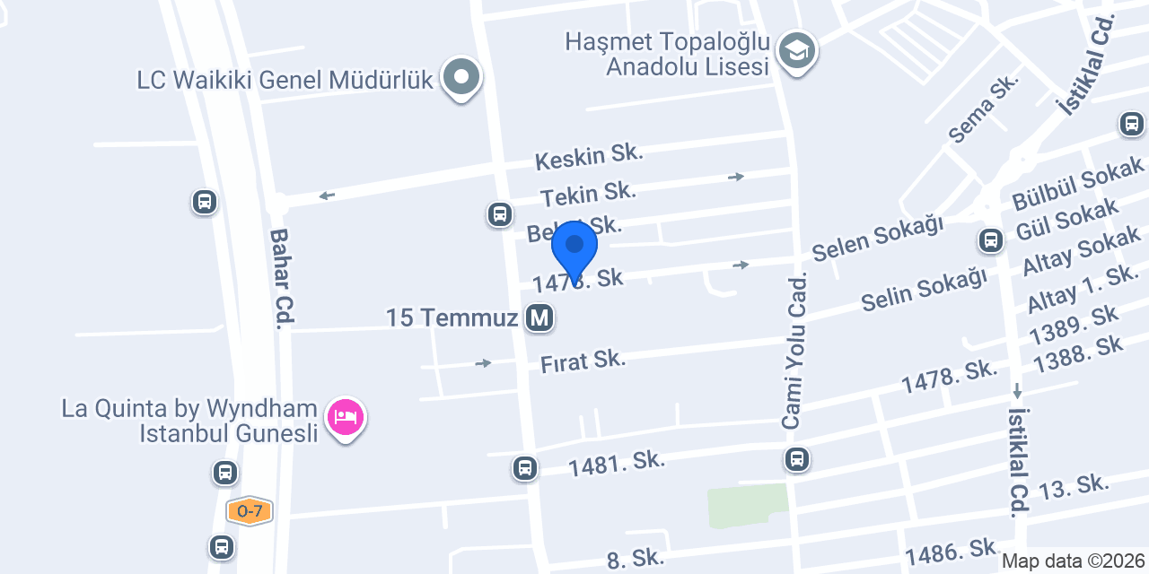 ATLIOĞLU YAPI İNŞAAT LTD STİ. konumu