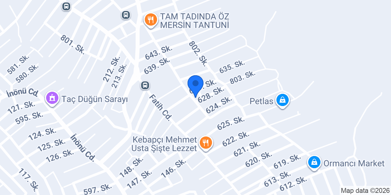 Sedef Unlumamülleri konumu