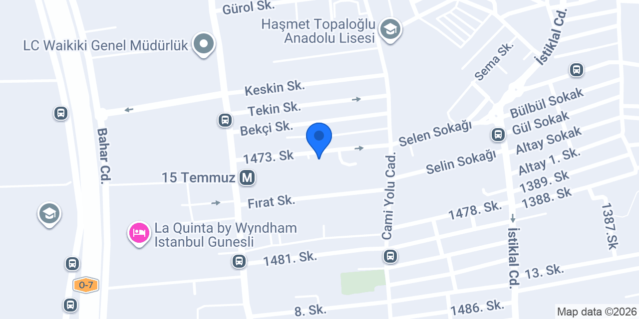 Hayat Tesisat konumu