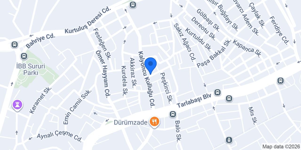 TAKSİM DOLUNAY SUİTES konumu