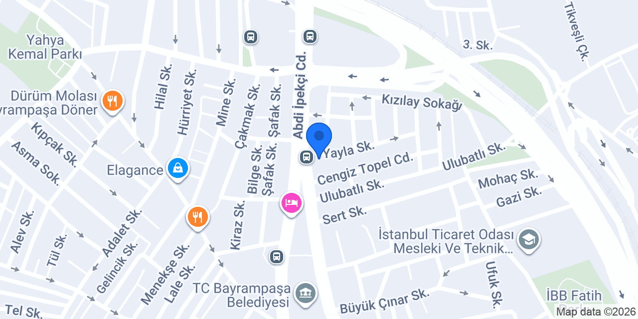Paket Chef Kitchen | Bayrampaşa konumu