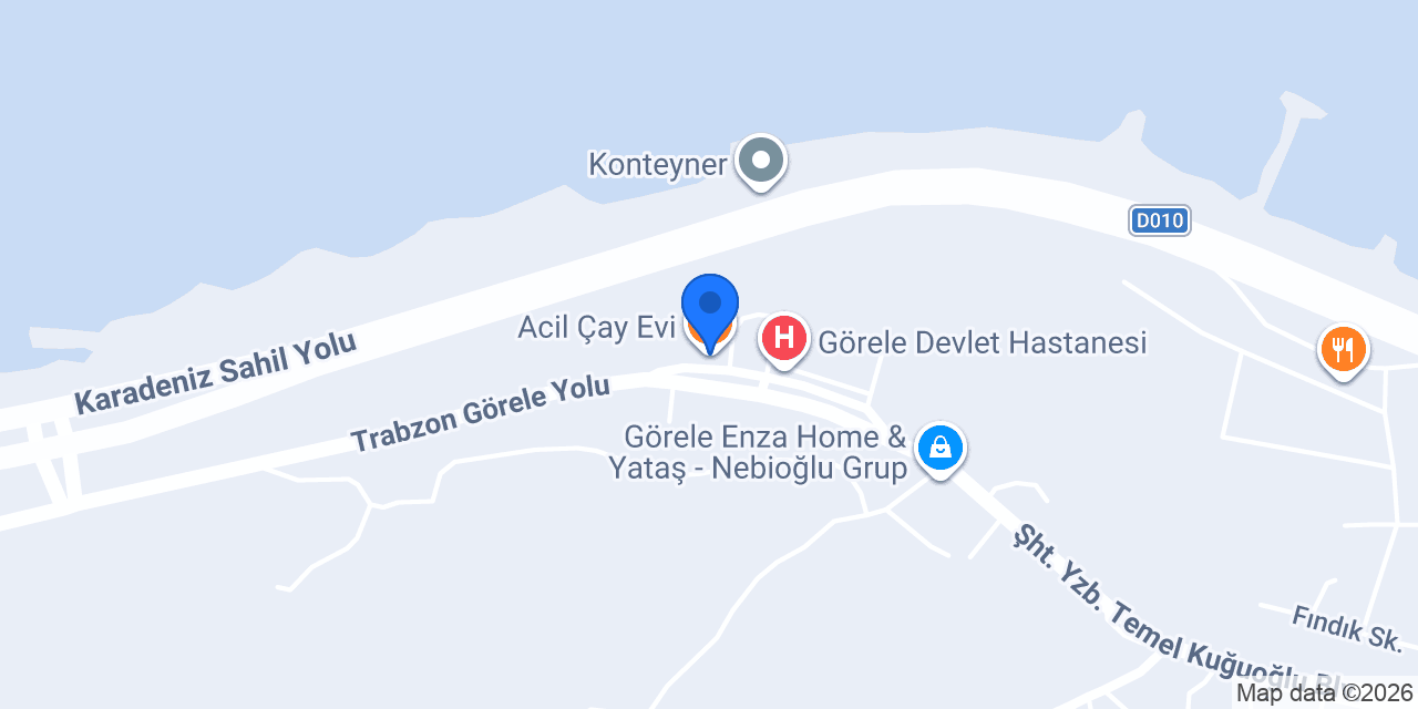 Acil Çay Evi konumu