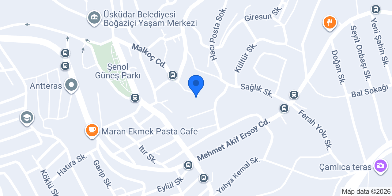 Kalp yolu kitabevi (üsküdar) konumu
