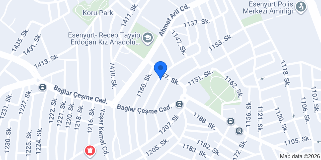 Esenyurt Dövmeci konumu
