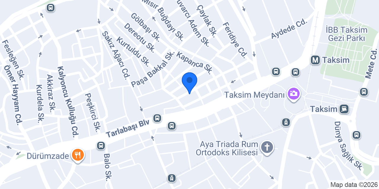 Xalila hostel & pansiyon & apartment konumu