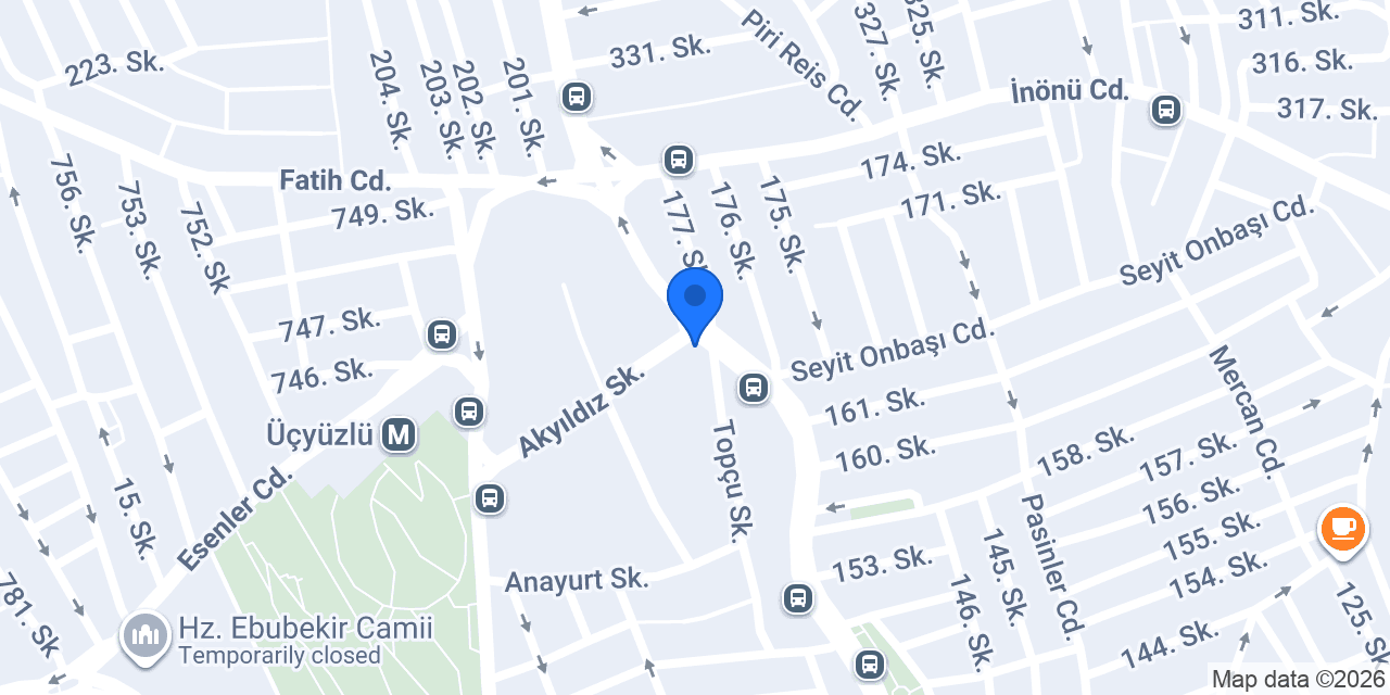 Başaran Lastik Yol Yardım konumu