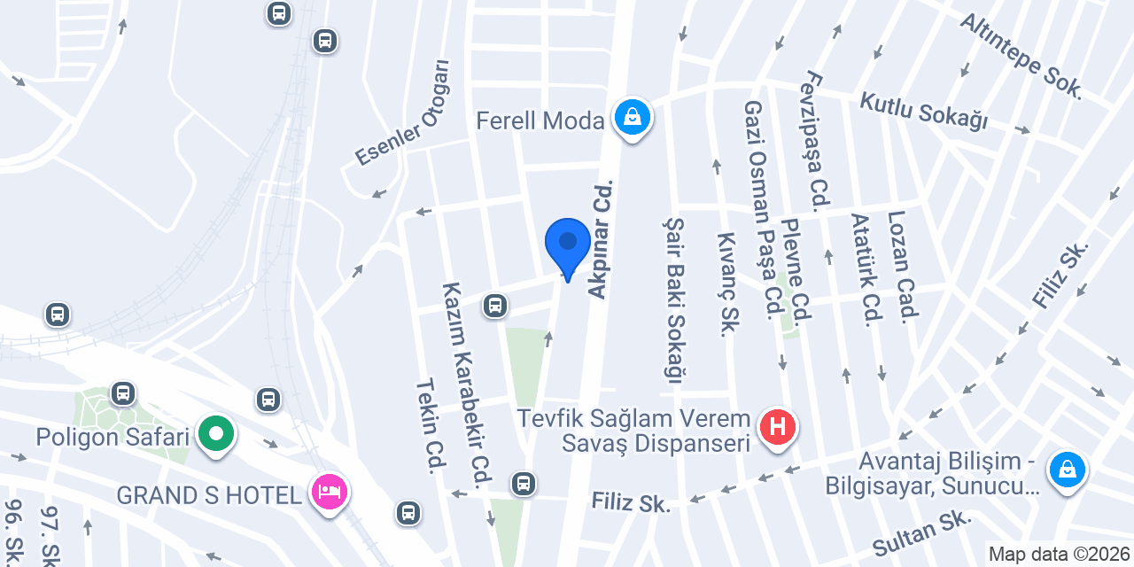 Karışık Büfe konumu