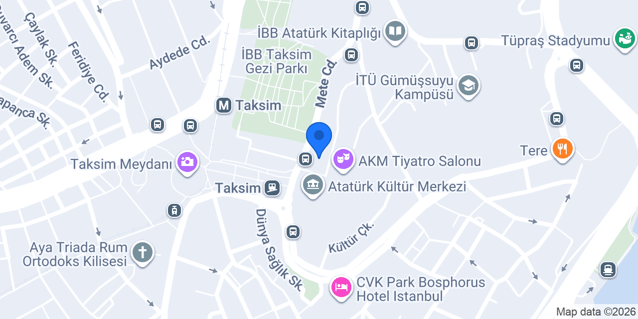 Chef's İstanbul Mutfak Atölyesi konumu