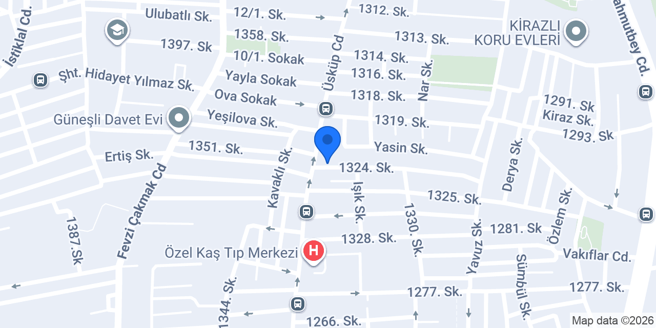 Pazar Sokağı Büfe Çay Evi konumu