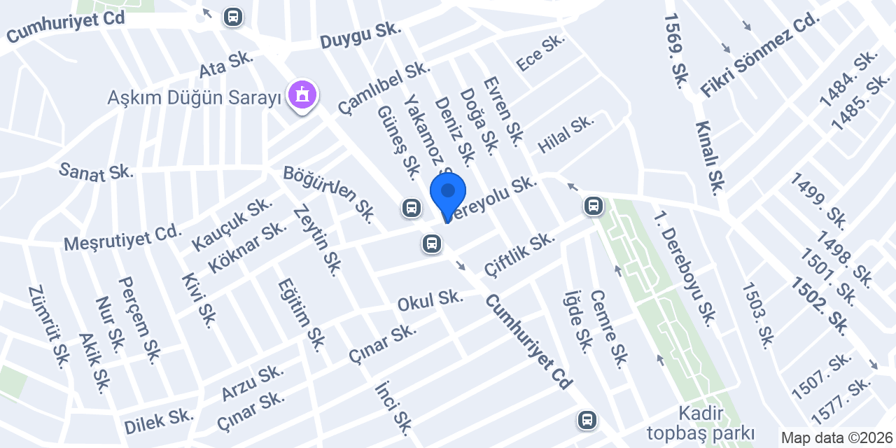 Ali Şan Mobilya konumu