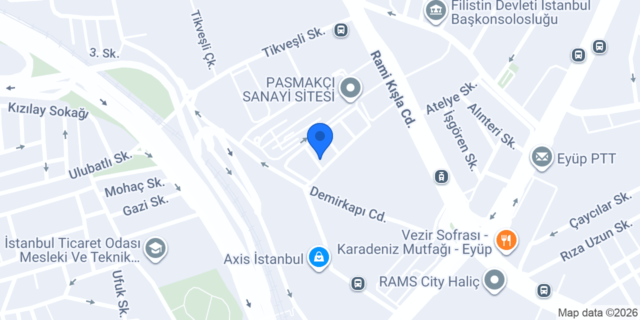 Galata Demir Çelik konumu