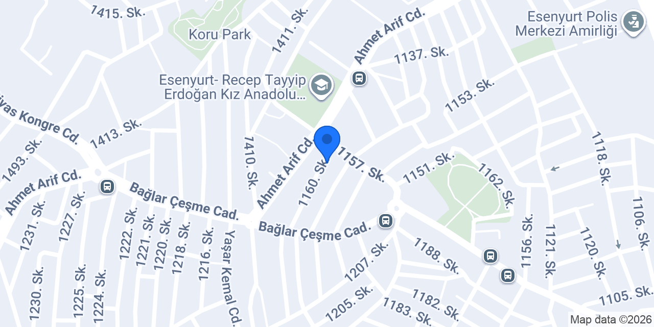 UNS İlaçlama İstanbul konumu