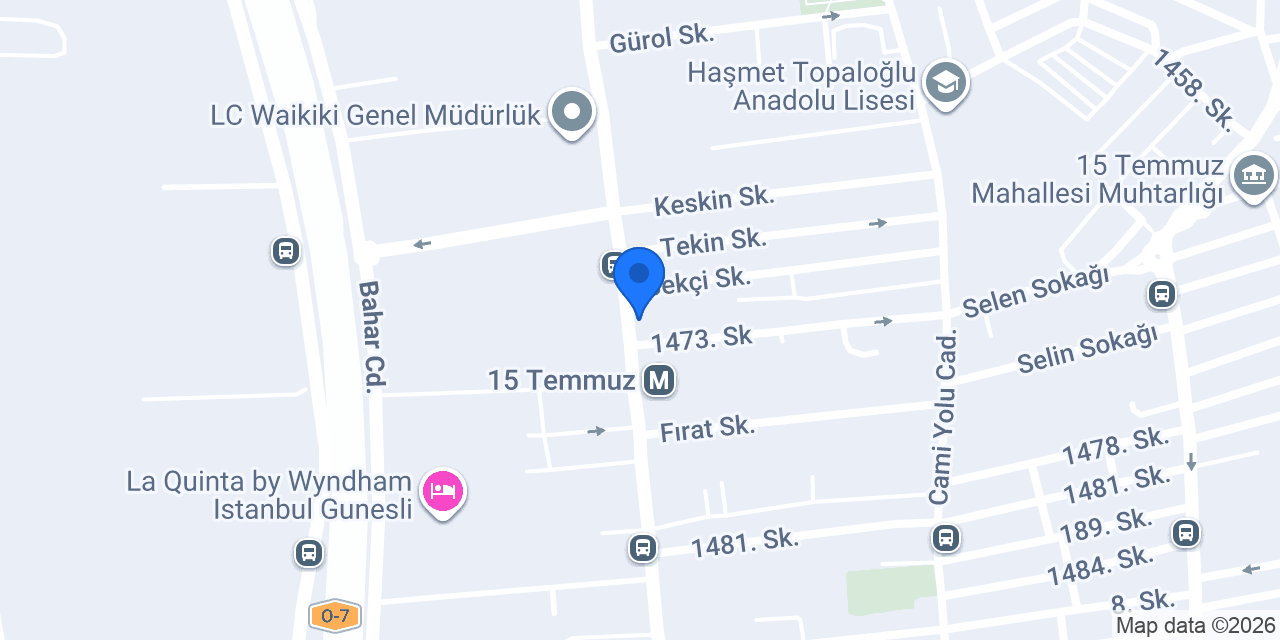 Simit Teknesi Güneşli Şubesi konumu