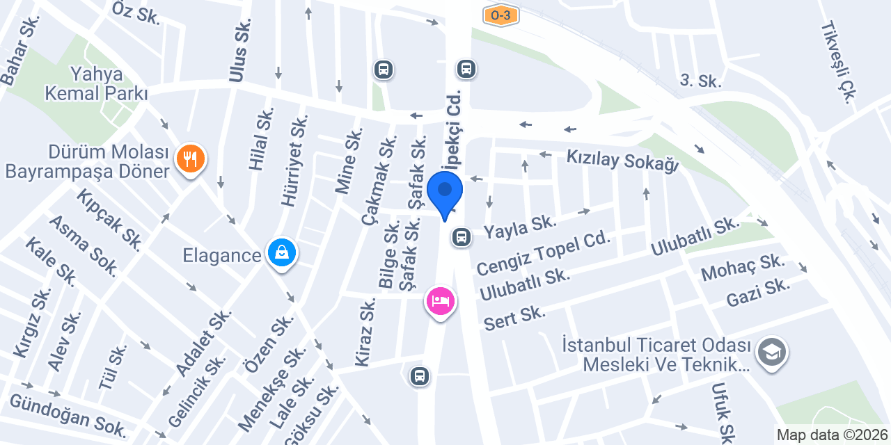 Antepli Elif Zade konumu