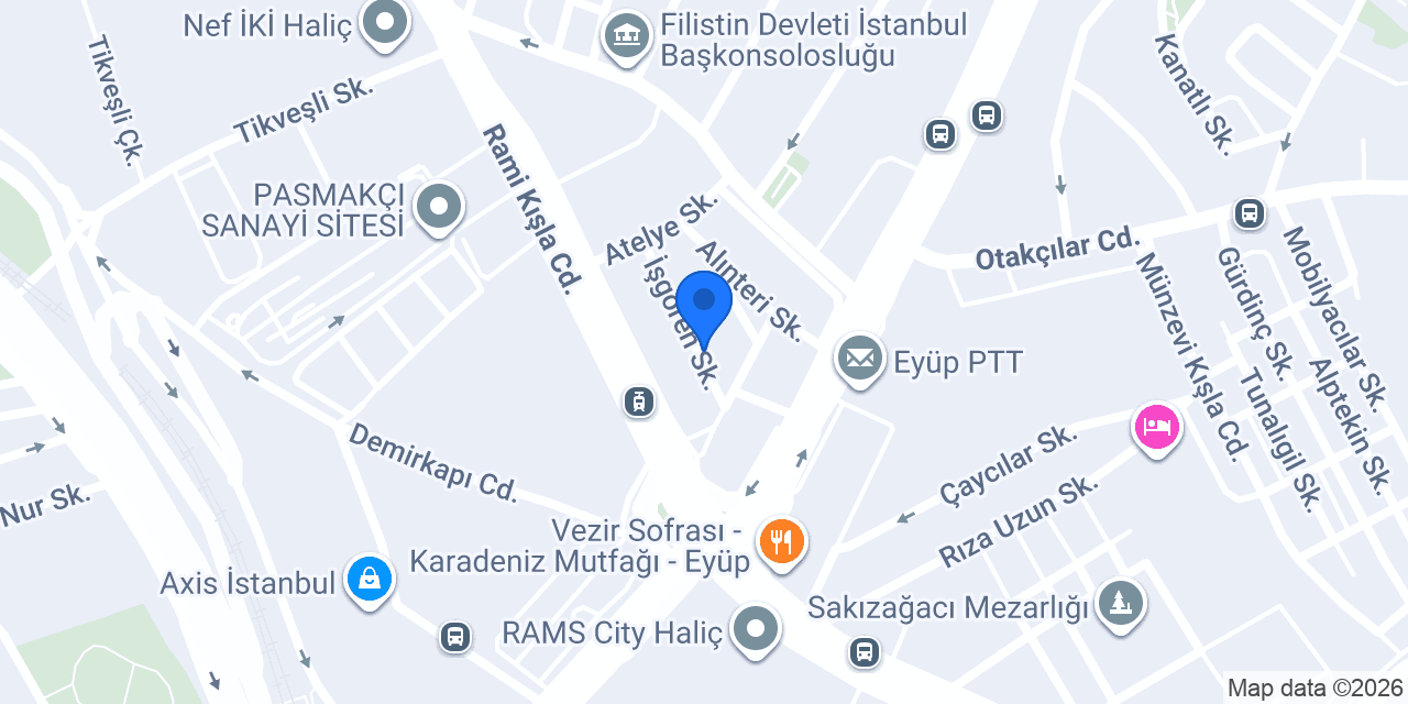 DOGAN ElektroStatik Toz Boya konumu