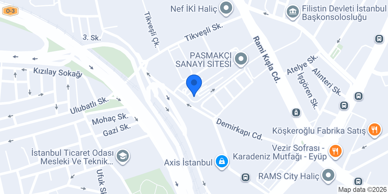 AZİMPLAS konumu