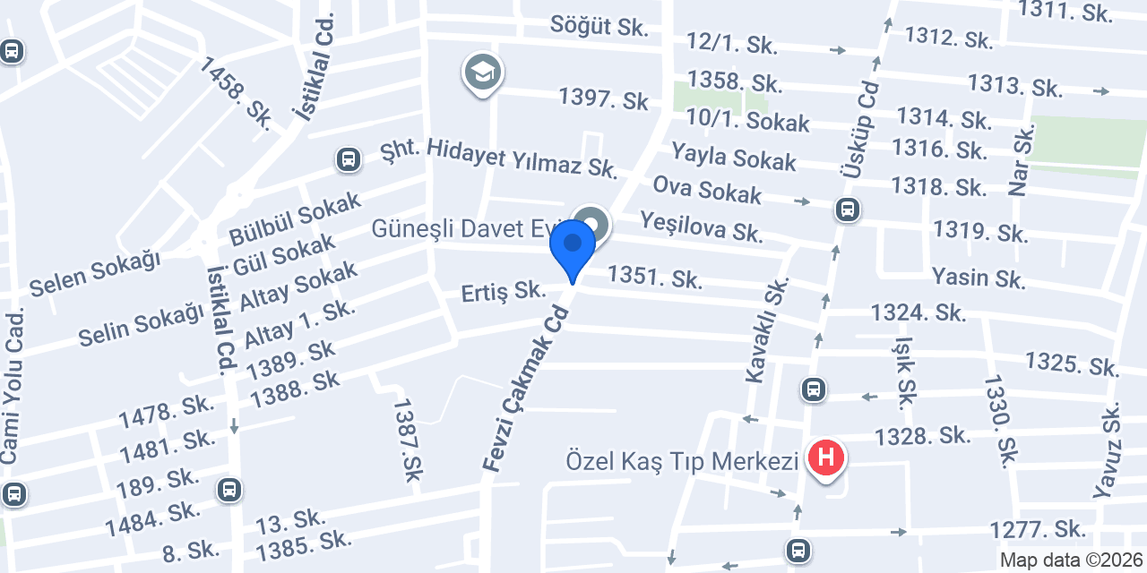 Kazak Kent konumu