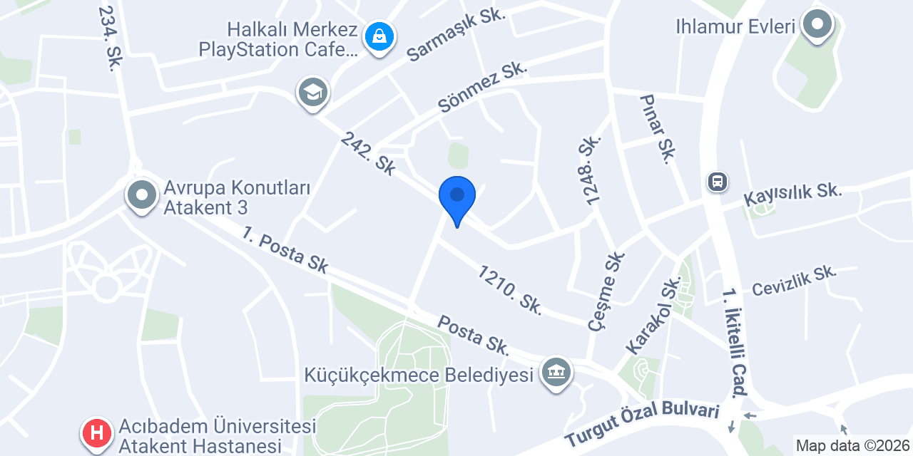 Akyuva Vakfı konumu