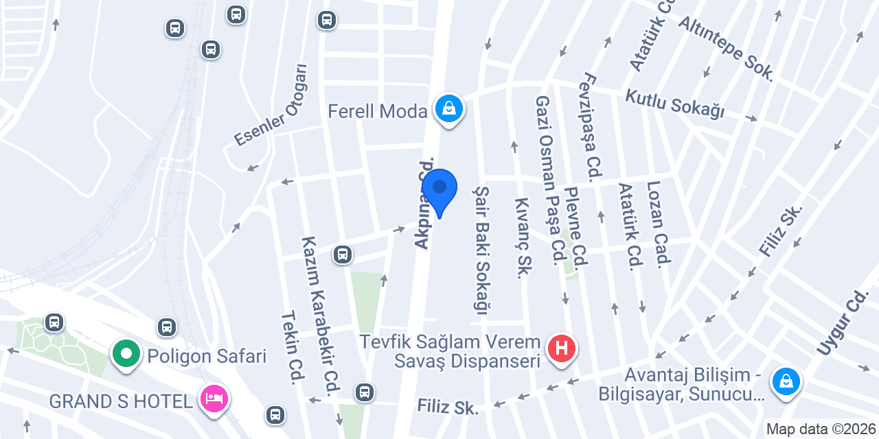 Park Tekel konumu