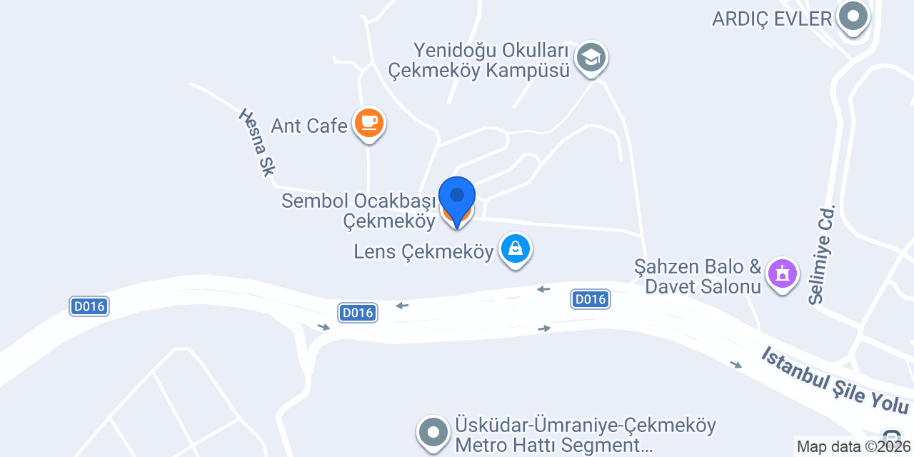 Sembol Ocakbaşı Çekmeköy konumu
