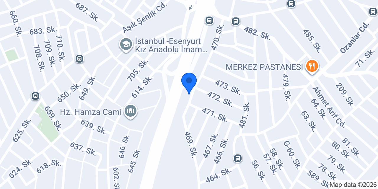 Akpınar İnşaat konumu