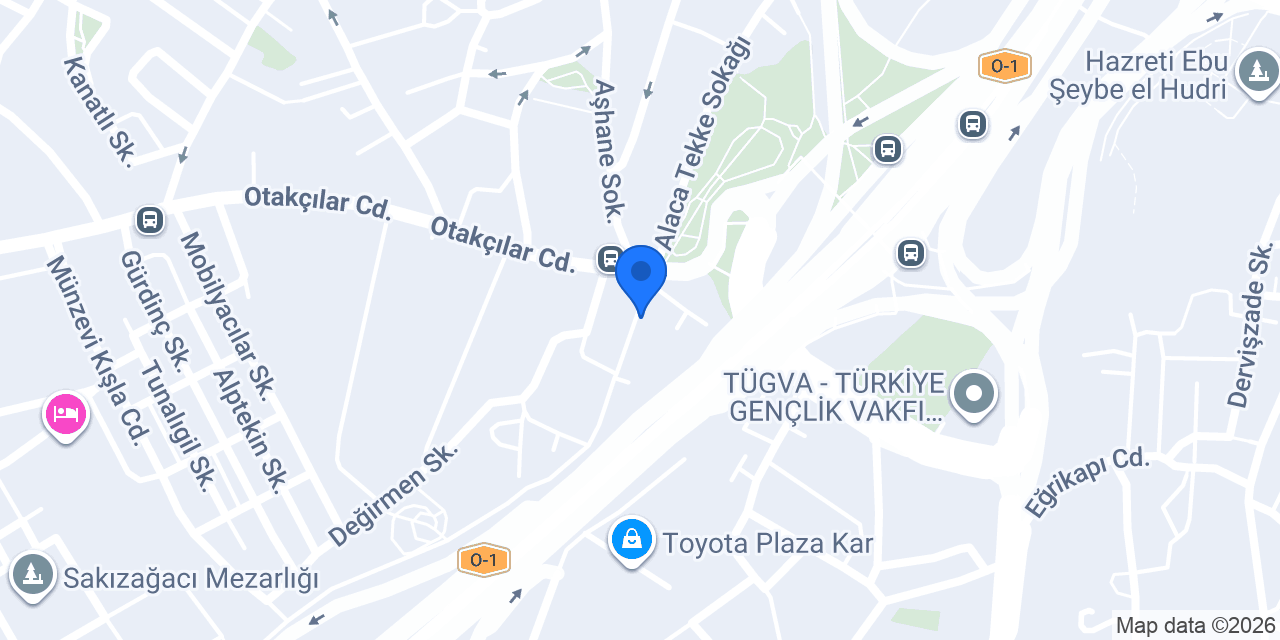 Oto çekici Vizyon asist konumu