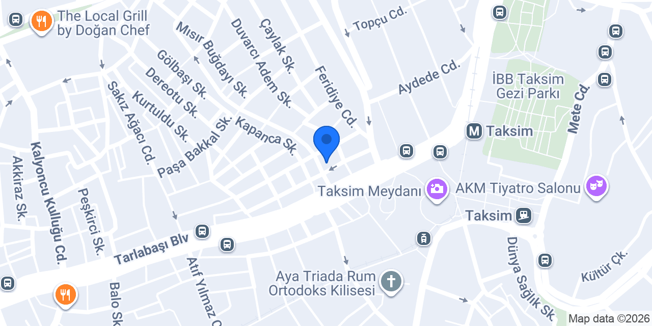 TAKSIM FULL HOUSE konumu