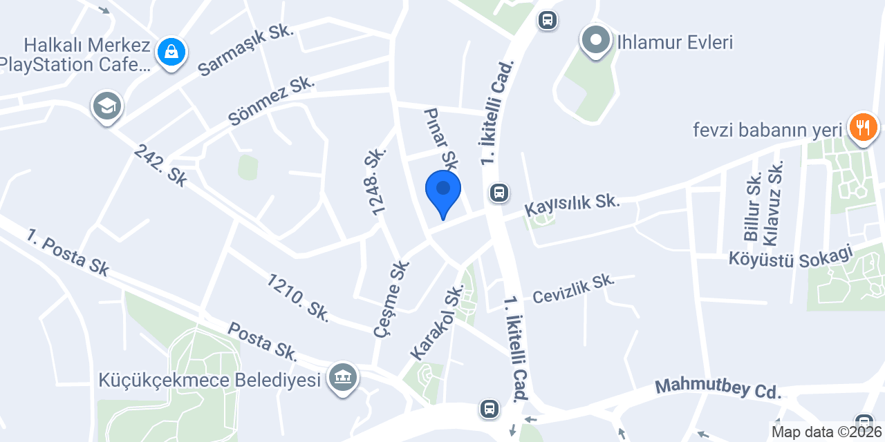 REALİTY YAPI HALKALI konumu