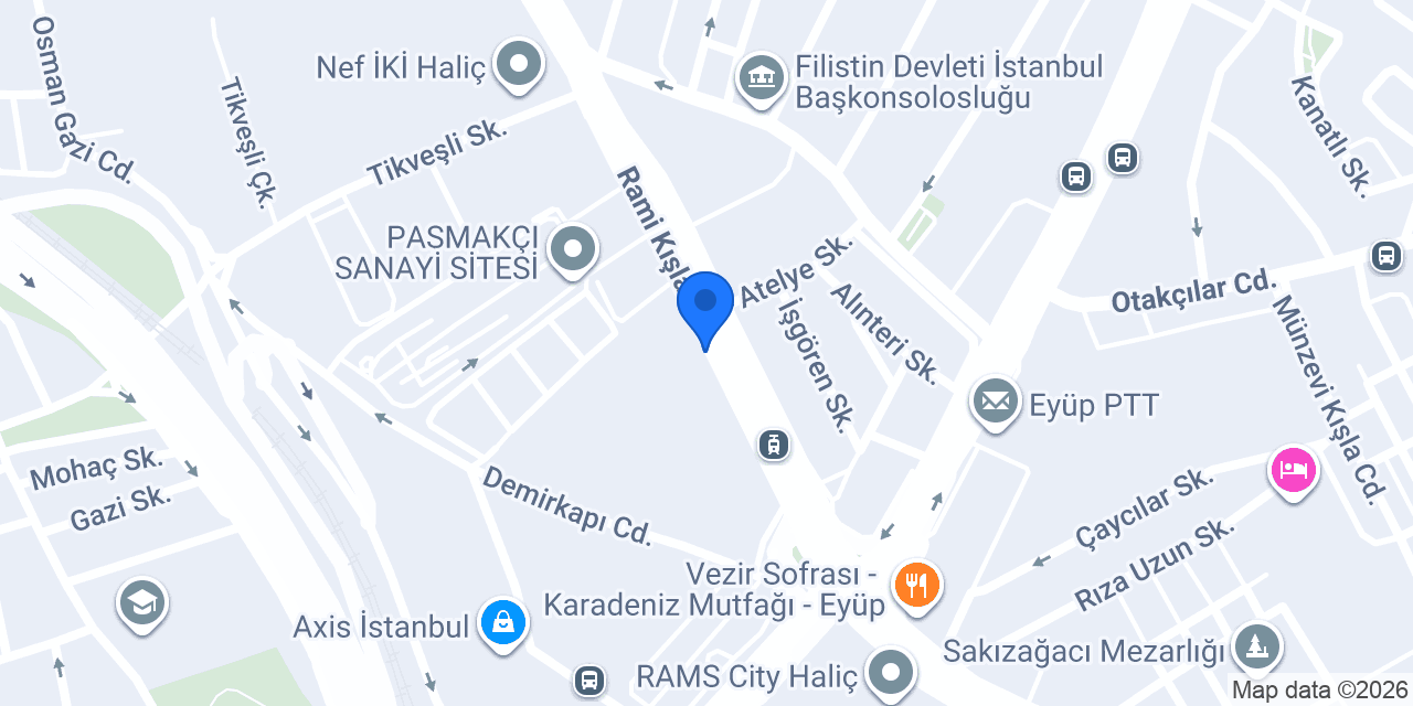 Brn Plastik Mobilya Aksesuarları konumu