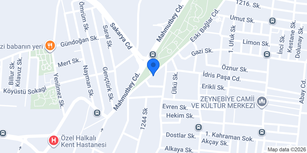 HALKALI ŞİFA ECZANESİ konumu