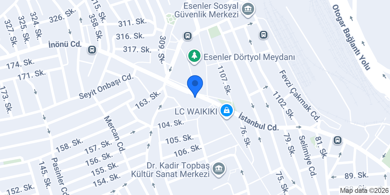 Çınar Tattoo konumu