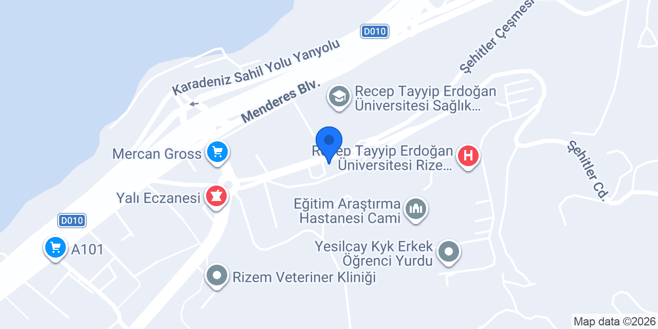 Derhan pastanesi konumu