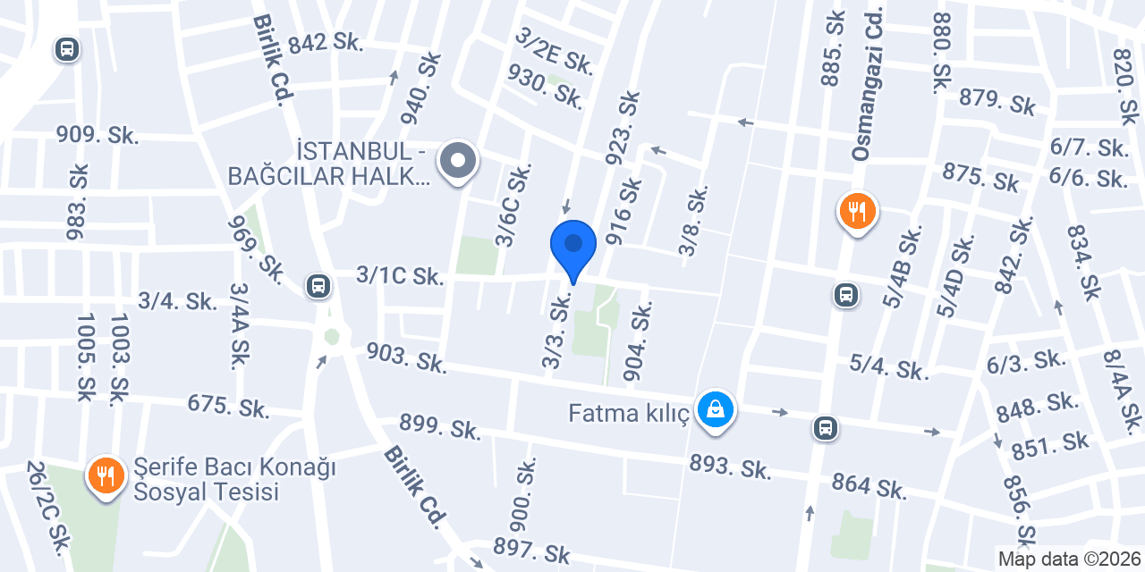 İlyasoğlu pastanesi konumu