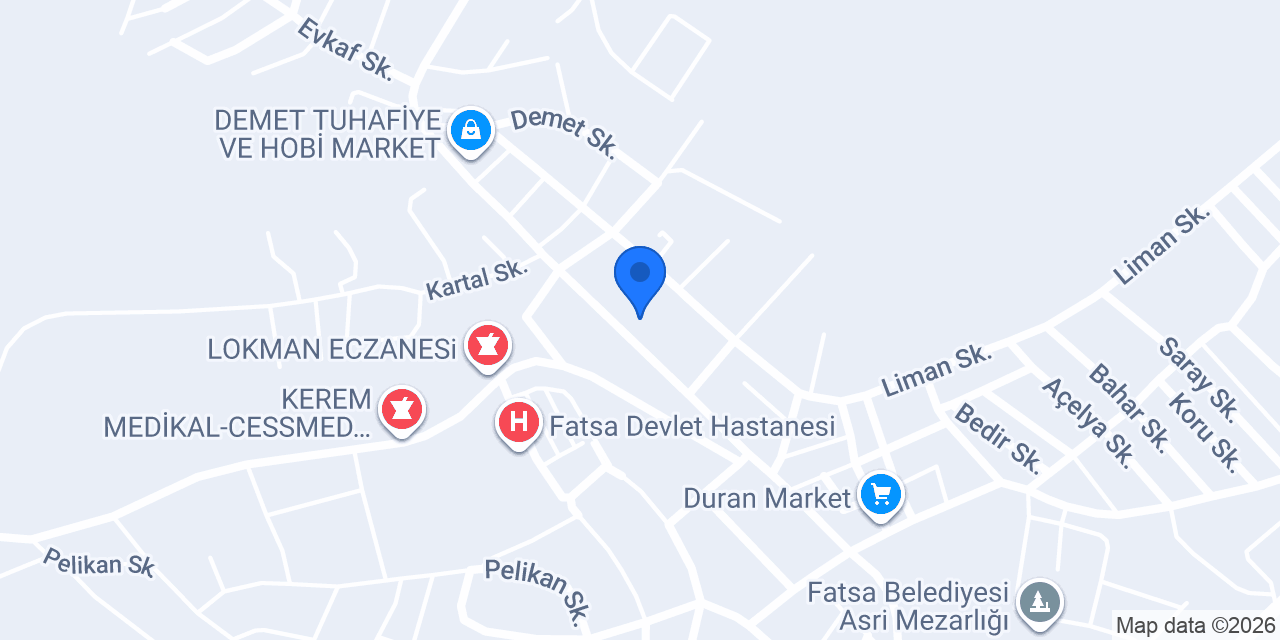 Dolunay Aile Sağlığı Merkezi konumu