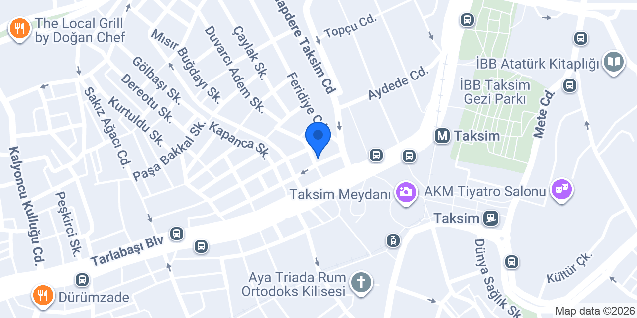 Hedef Copy Center konumu