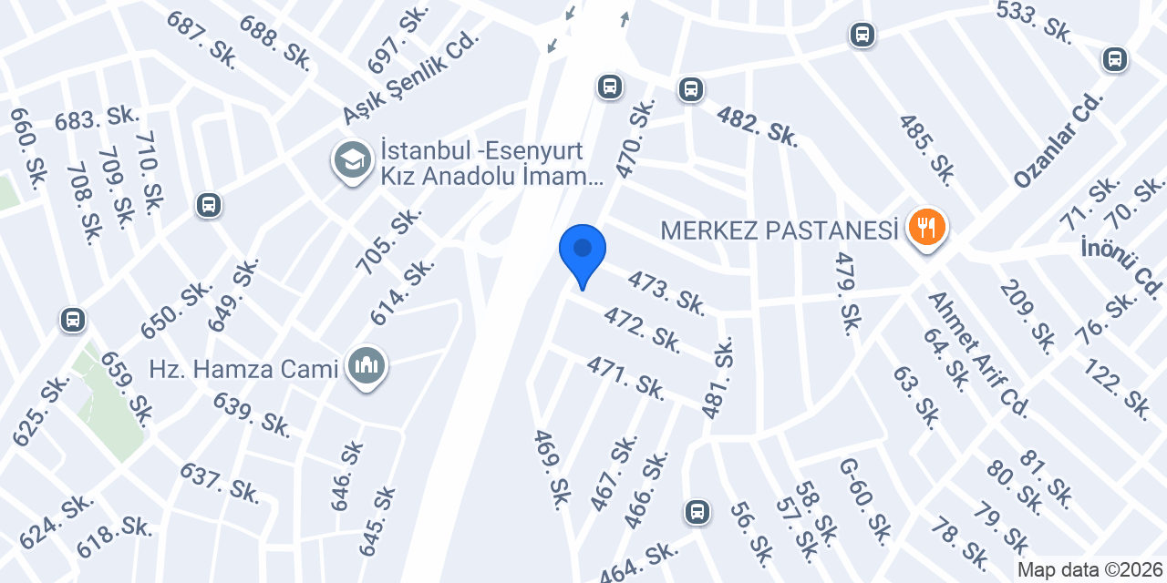 Star Akülü Araba konumu