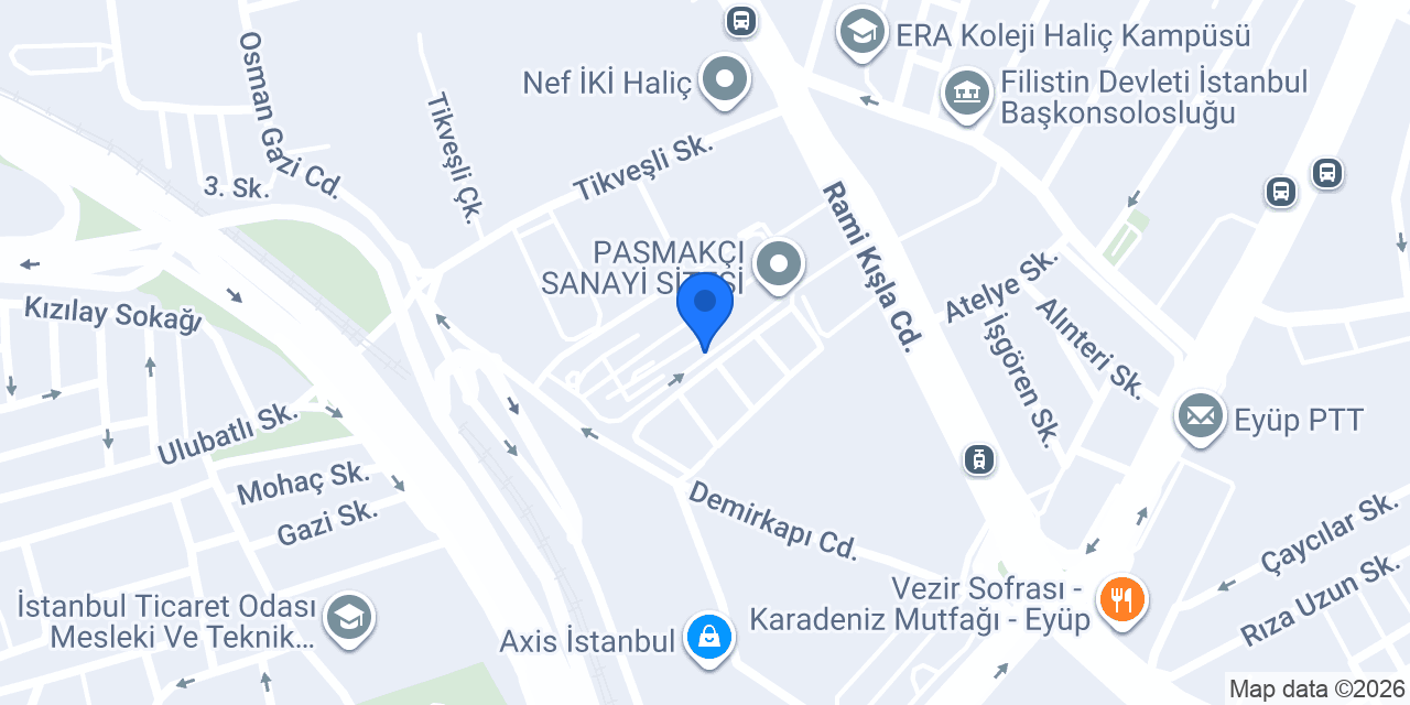 Akar Kalıp konumu