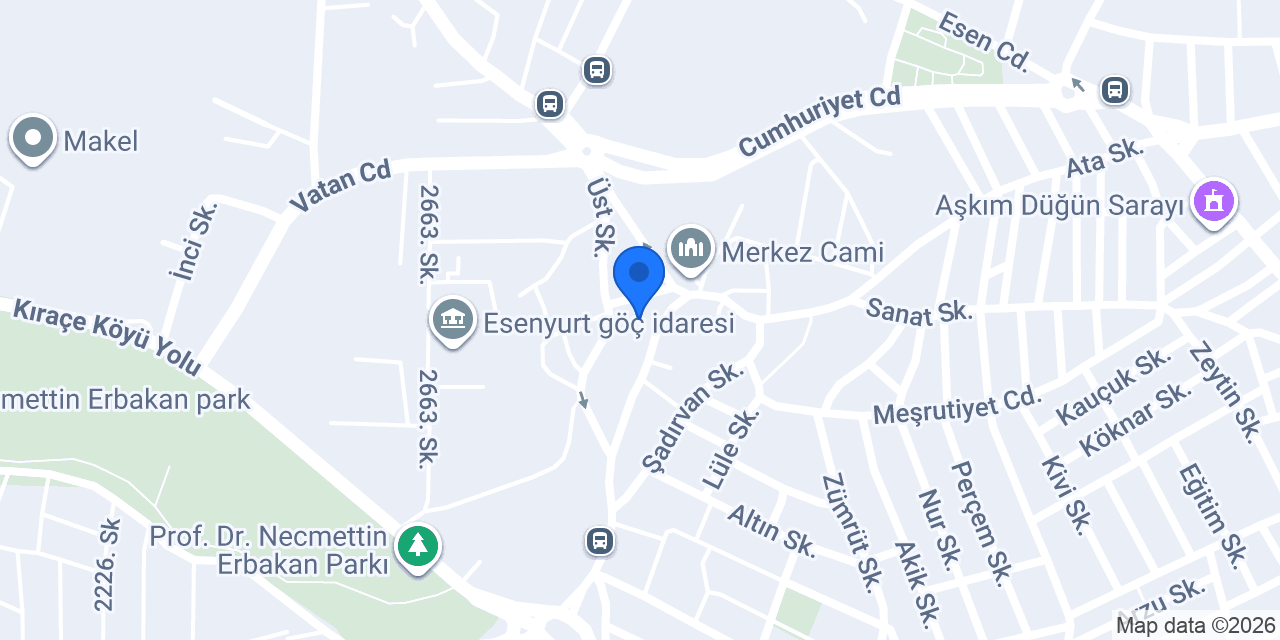 Atabaylar Oto konumu