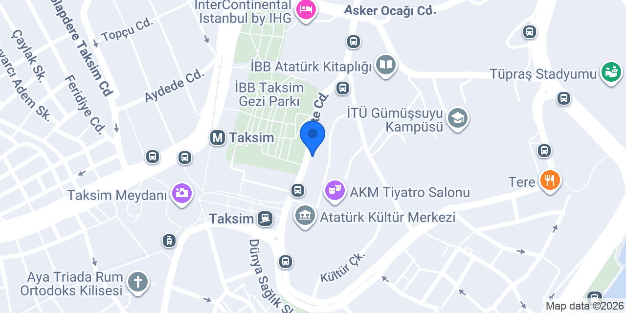 Akbank Ayazpaşa/İst. Şubesi konumu