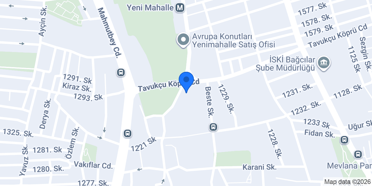 MUTAŞ YAPI MALZEMELERİ konumu