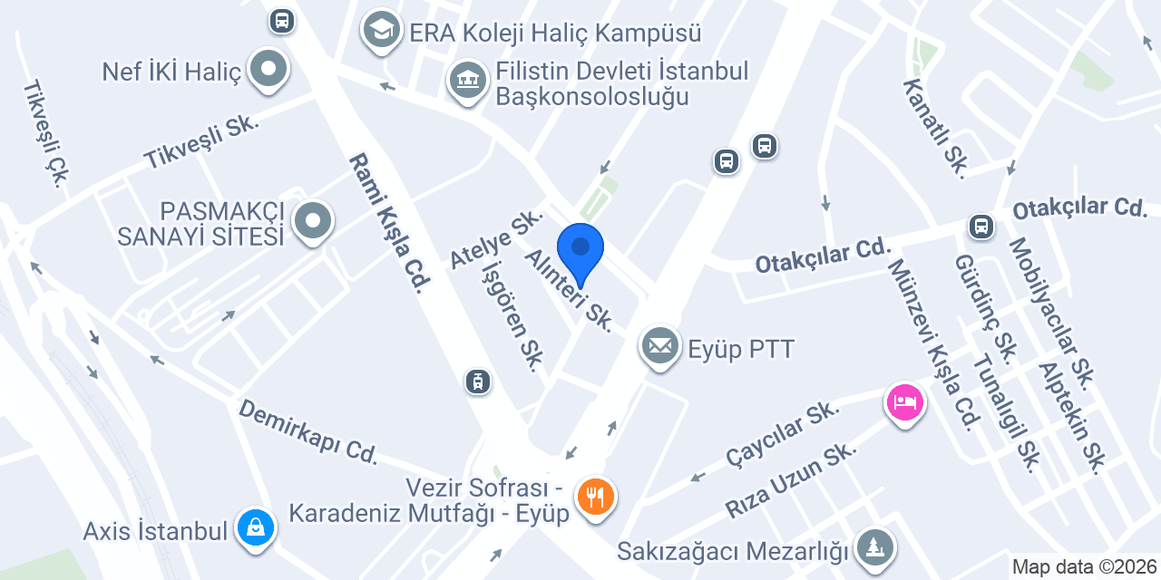 Örfa Kauçuk konumu