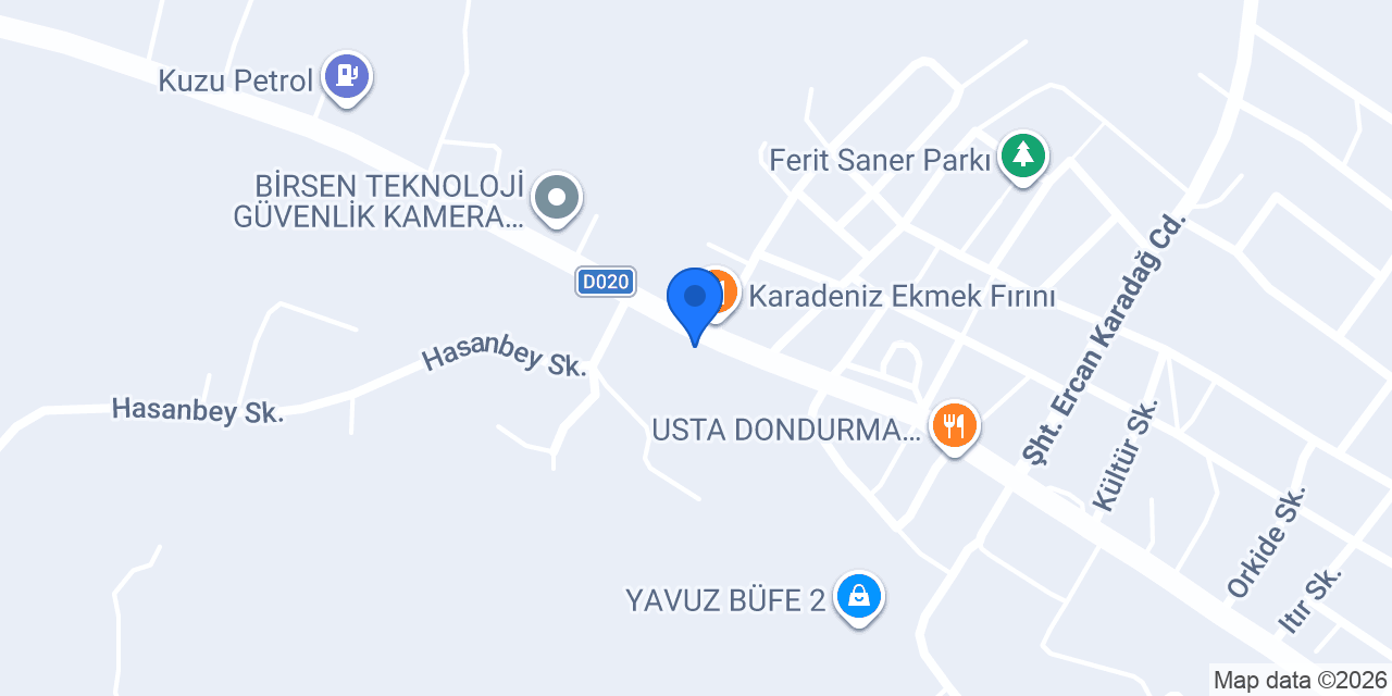 Çetinler Elektrik konumu