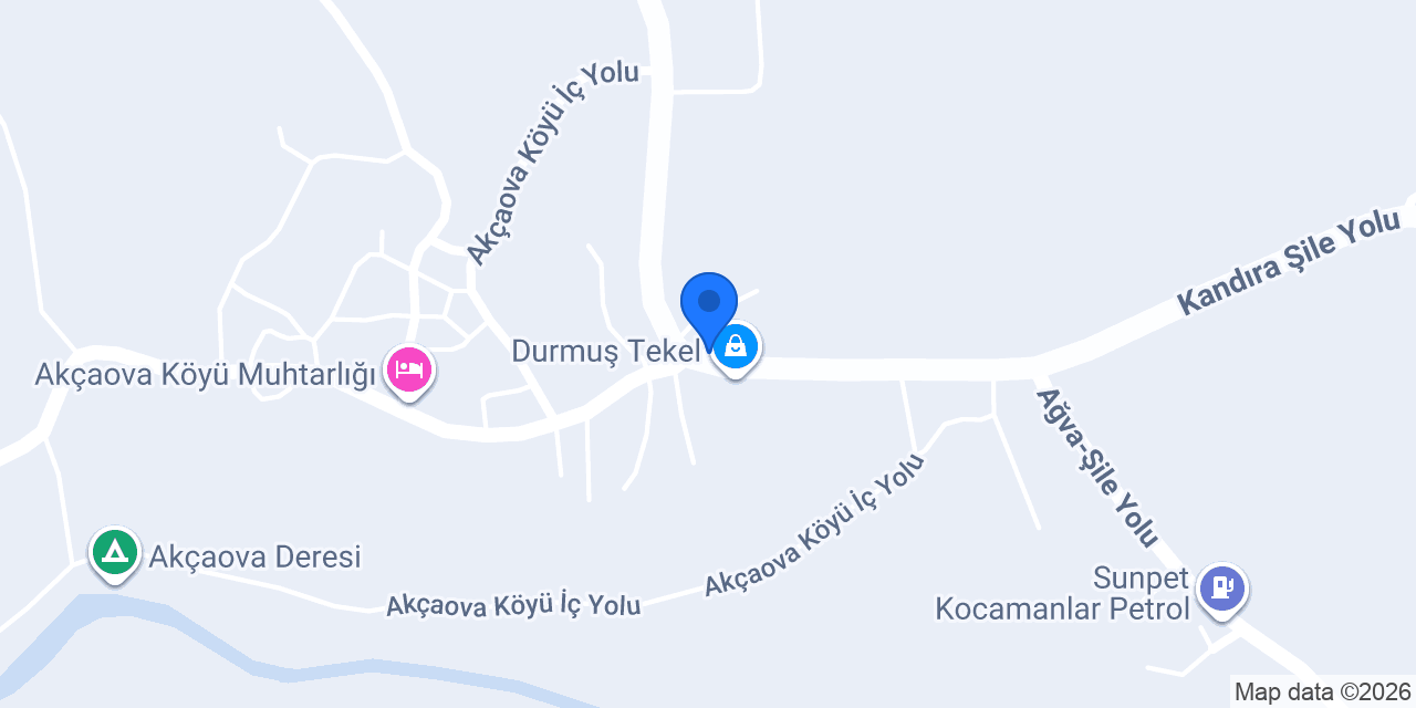 AKÇAOVA ECZANESİ konumu